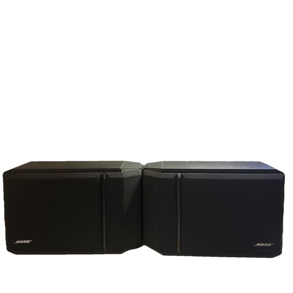 BOSE 201 Series IV 4 Direct Reflecting Black Speakers Pair TESTED - Picture 1 of 7